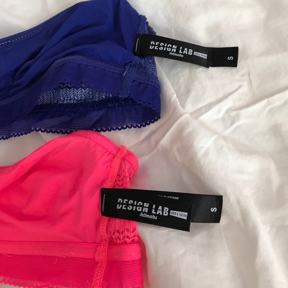 Bandeau bras x 2 - pink and purple - Picture 9 of 9